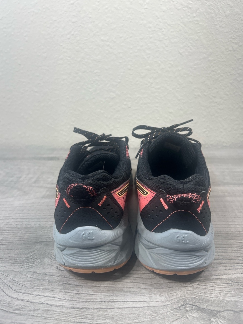 ASICS Gel Venture 9 Trail Running Shoes Black Pink Women’s Sneakers Size 8.5 - Picture 8 of 10